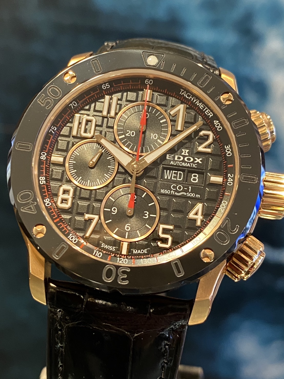 エドックス(EDOX) クロノオフショア1 クロノグラフ | TOMIYA 広島店